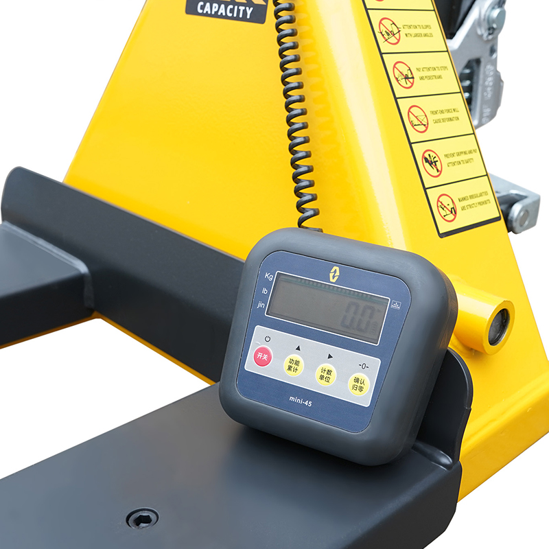 Trak palet timbang manual mini