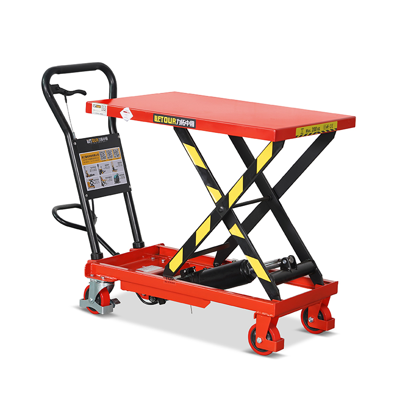 Trak platform angkat manual